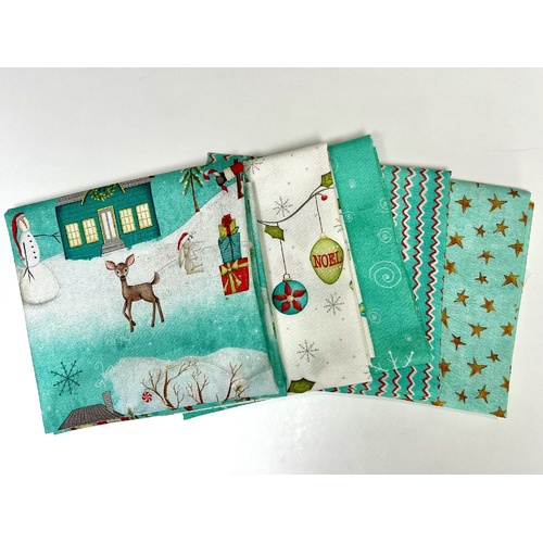 A Very Terri Christmas Turquoise 5 Piece Special Bundle