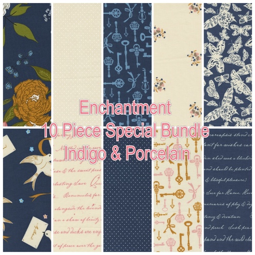 Enchantment Indigo & Porcelain 10 Piece Special Bundle