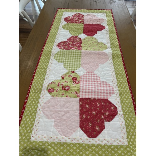 Sophie Heart Table Runner