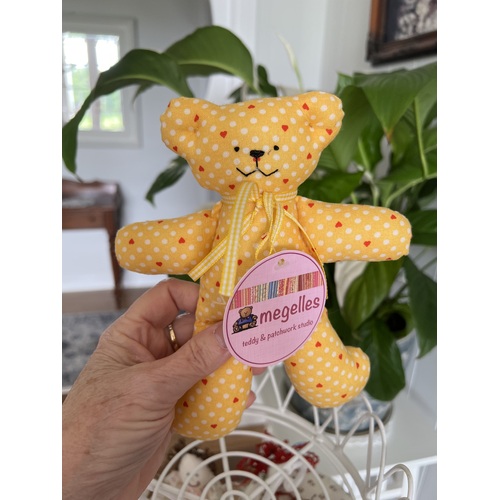 Three Bear Softie Sample -20cm - Yellow