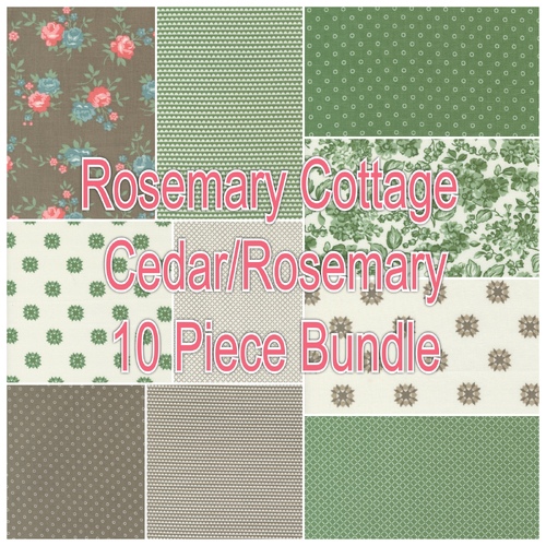 Rosemary Cottage Cedar & Rosemary 10 Piece Special Bundle